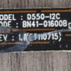 Carte Sensitive Télé SAMSUNG UE32C6740SS Référence: BN41-01600B