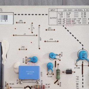 Carte Alimentation Télé LG 42LE5510 Référence: EAY60803101 PLDF-L903A