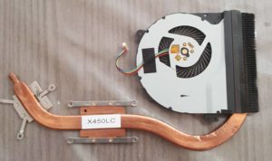 Ensemble radiateur+ventilateur ASUS R409L