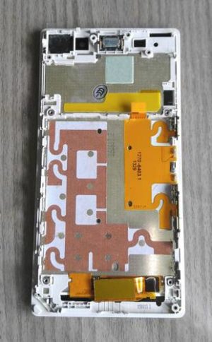 LCD Avec Cadre Blanc XPERIA Z1 L39H Neuf