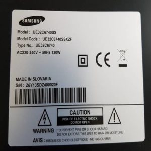 SAMSUNG UE32C6740SS