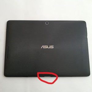 Carter Arrière Noir Asus TF300T