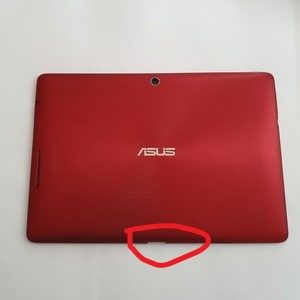 Carter Arrière Rouge Asus TF300T