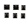 Ensemble 6 Pates de Maintien Des Cartes LCD Tele Thomson 55UB6406 – Image 2