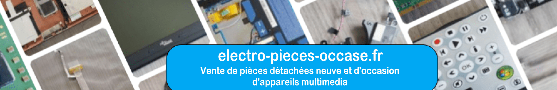 vente de pièces détachées et d'appareils multimédia