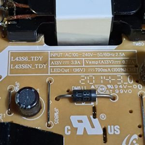 Carte Alimentation Télé Samsung UE43TU8005K Référence:  BN44-01053A – Image 3