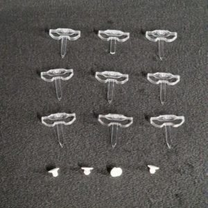 Ensemble De 9 Supports + 4 clips Des diffuseurs Télé Lg 65UK6400PLF