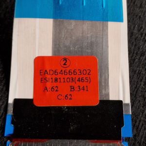 Nappe Lvds Télé Lg 65UK6400PLF Référence: EAD64666302 – Image 3