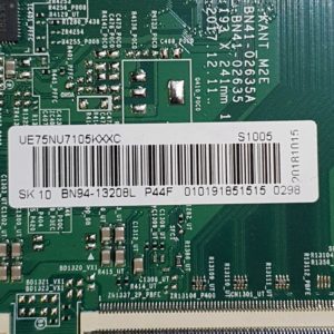 Carte Mère Télé Samsung UE75NU7105K Référence: BN41-02635A (BN94-13208L) – Image 6