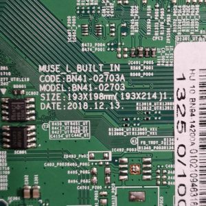 Carte Mère Télé Samsung UE55RU7025K Référence: BN41-02703A (BN94-14200A)