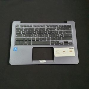 Ensemble support gris + clavier AZERTY pc Asus E406S