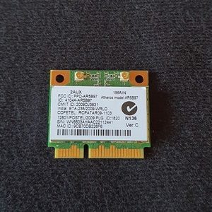 Carte wifi Pc Packard Bell Easynote TK85-GN-150FR (PEW91)