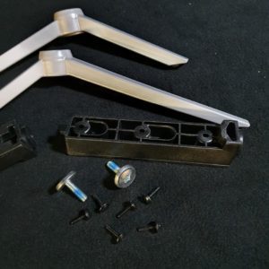 Ensemble pieds + vis télé Telefunken D65V800M4CWH – Image 4