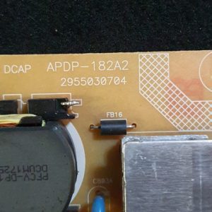Carte d'alimentation télé Grundig 55GFB6623 Référence: APDP-182A2 (2955030704) + ZNL193-07 – Image 3