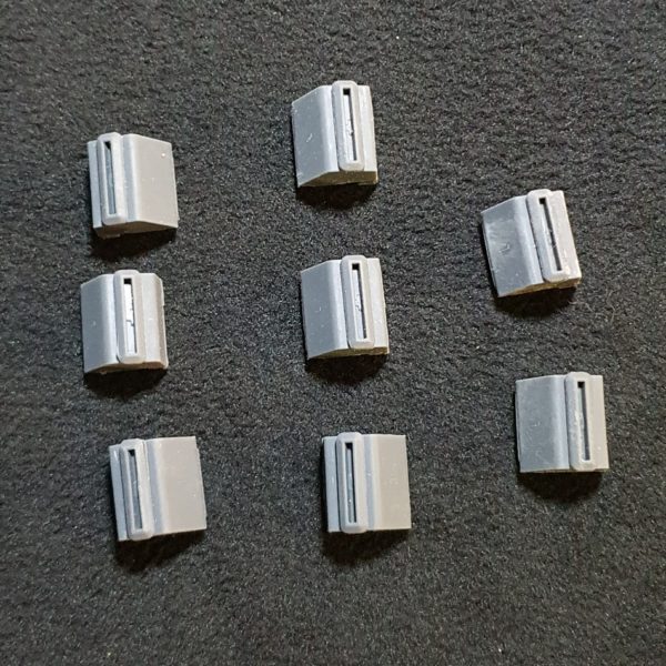 Lot De 5 Supports De Corde En Acier Inoxydable – Pour Balustrades, Terrasses, Quais, Fixation Corde Jusqu’à 5,1 Cm