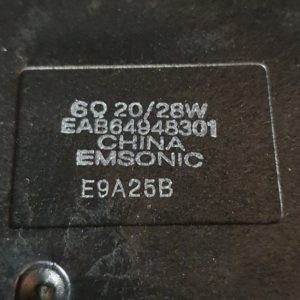 Ensemble Haut Parleurs Télé Lg OLED65C8LLA Référence: EAB64948301 + EAB64948302 – Image 3
