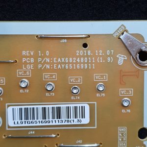Carte d'alimentation Télé Lg 55NANO866NA Référence: EAX68248011 (1.9) – Image 4