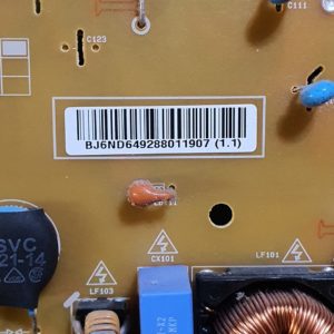 Carte d'alimentation télé Lg 65UK6300PLB Référence: EAX67805001 (1.4) – Image 3
