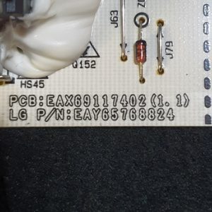 Carte d'alimentation télé Lg OLED48A16LA Référence: EAX69117402 (1.1) – Image 7