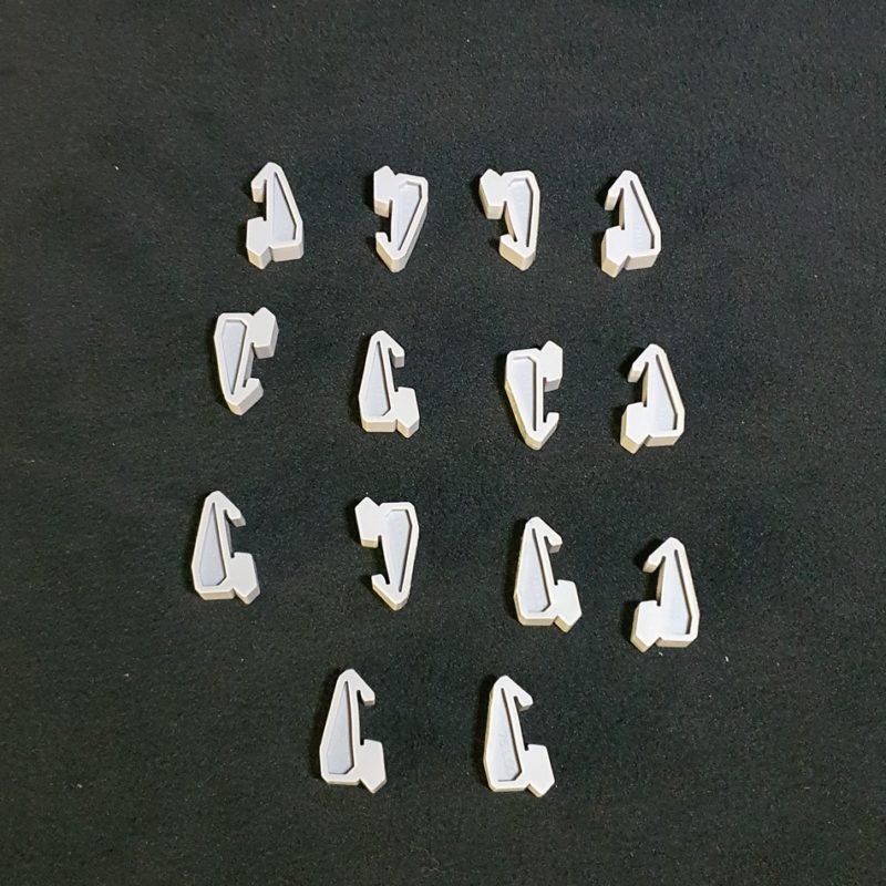 Vexran 12 Morceaux De Réflecteurs Magnétiques - Clips De Réf