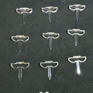Ensemble de 9 supports + 4 clips de maintien des réflecteurs télé Lg 65UK6300PLB – Image 3