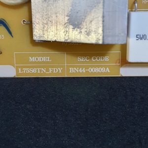 Carte d'alimentation Télé Samsung UE75MU6179U Référence: BN44-00809A – Image 4