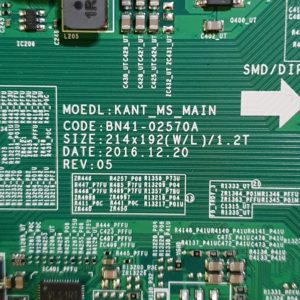 Carte mère télé Samsung UE55MU7005T Référence: BN41-02570A (BN94-11960T) – Image 3