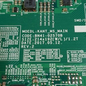 Carte mère télé Samsung QE55Q6FAMT Référence: BN41-02570B (BN94-12756A) – Image 5