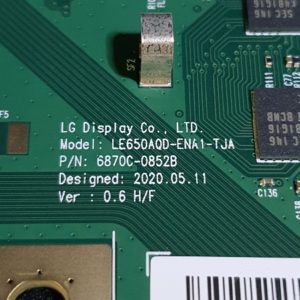 Carte T-Con télé Lg OLED55C15LA Référence: 6870C-0852B – Image 8
