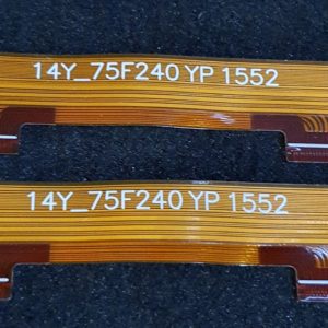 Ensemble nappes de connexion des cartes du LCD télé Samsung UE75H6400AW – Image 3