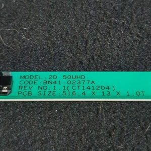 Carte interface de connexion des barres leds télé Samsung UE50KU6000K Référence: BN41-02377A – Image 3