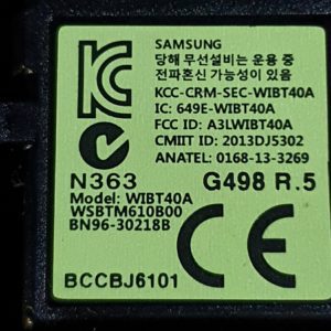 Module Bluetooth télé Samsung UE75H6400AW Référence: BN96-30218B – Image 3