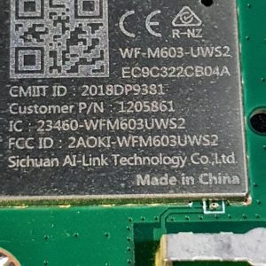 Module wifi télé Hisense H65B7100 Référence: 2018DP9381 – Image 4