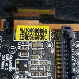 Module Bouton Power Télé Lg 55SK8500PLA Référence: EBR85660301 – Image 3