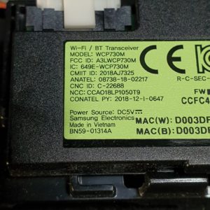 Module wifi Bluetooth télé Samsung GQ65Q60RGT Référence: BN59-01314A – Image 4