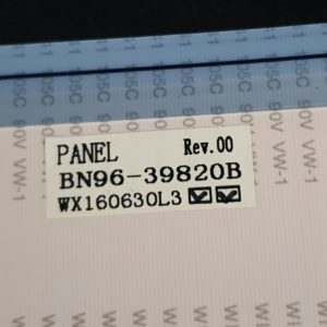 Nappe lvds télé Samsung UE50KU6000K Référence: BN96-39820B – Image 3