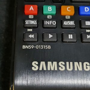 Télécommande neuve télé Samsung UE65RU7379U Référence: BN59-01315B – Image 3