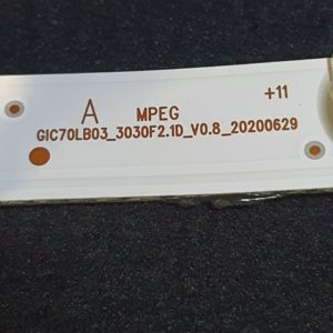 Barre LEDS télé TCL 70BP600 référence: GIC70LB03_3030F2.1D_V0.8_20200629 (A) – Image 5