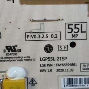 Carte d'alimentation télé Lg 55NANO926PB Référence: EAY65894801 – Image 5