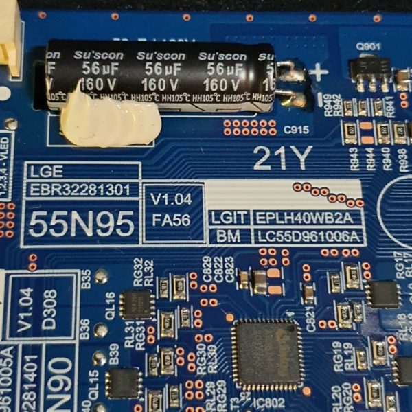 Carte inverter télé Lg 65SM9010PLA Référence: EBR85417202 - vente de