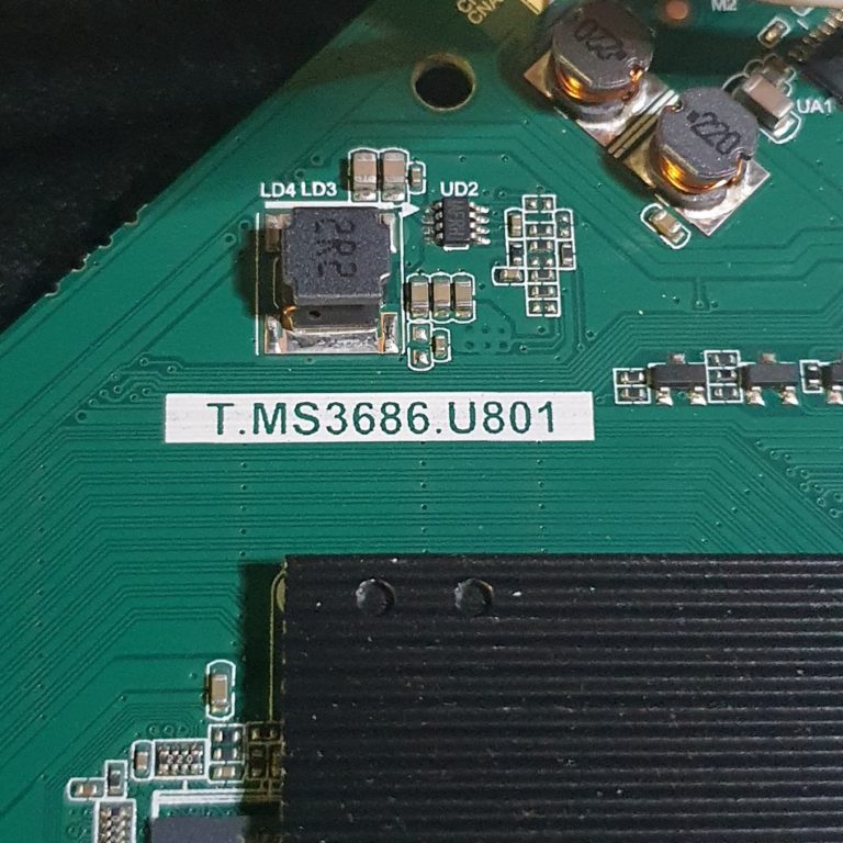 Carte D'Alimentation Télé Schneider LED65-SCP200K Référence: PCBMP5565T-108V1200 REV1.0