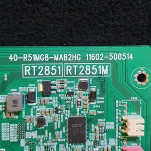 Carte mère télé TCL 50C635 Référence: 40-R51MG8-MAB2HG 11602-500514 (RT2851 RT2851M) – Image 5