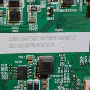Carte mère télé TCL 50C635 Référence: 40-R51MG8-MAB2HG 11602-500514 (RT2851 RT2851M) – Image 4