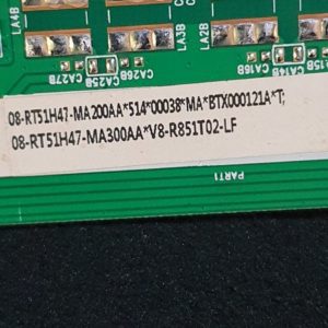 Carte mère télé TCL 70BP600 référence: 40-RT51H3-MAC2HG (RT51H RT2851) – Image 4