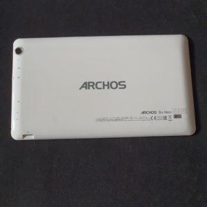 Carter arrière blanc tablette Archos 90b Néon