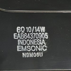 Ensemble haut parleurs télé LG 65SM8500PLA Référence: EAB64370905 – Image 3