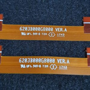 Ensemble Nappes De Connexion Des Cartes Du LCD Télé Schneider LED65-SCP200K – Image 3