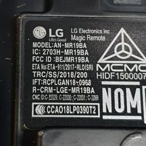 Télécommande neuve télé LG 65SM8500PLA Référence: AN-MR19BA – Image 4