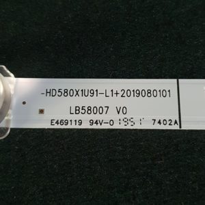 Barre LEDS télé Hisense 58AE7000F Référence: HD580X1U91-L1+2019080101 – Image 4