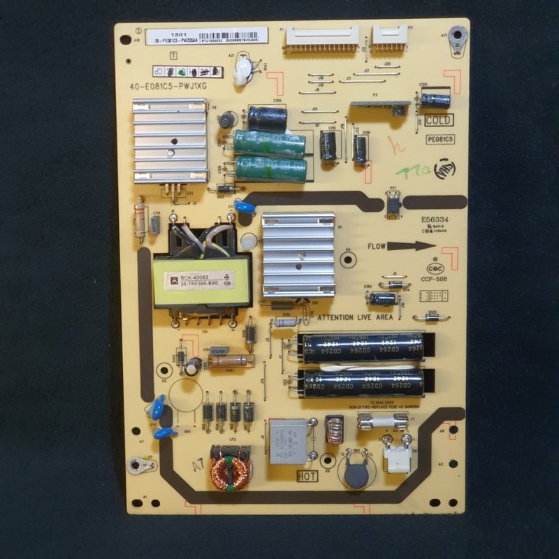 pièces détachées d'une télévision thomson 49ud6206w